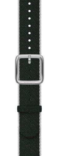 recycled-woven-wristband-18-khaki-green-white-silver